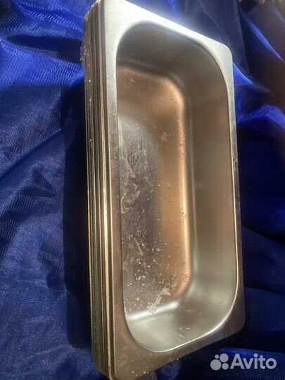 Ёмкости из пищевой нержавейки для салатов и готовы