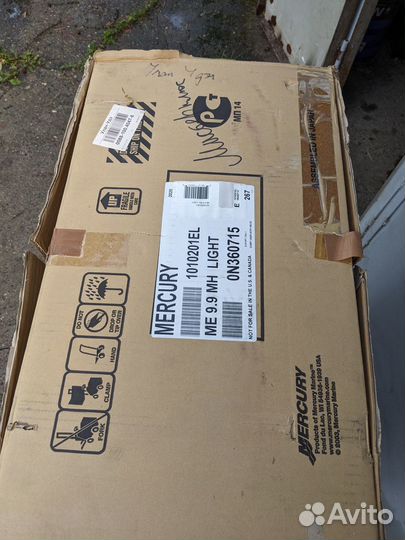 Продам Лодочный мотор Mercury ME 9.9 MH Light