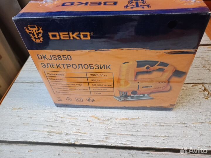 Электролобзик deko dkjs850 850 Вт Новый