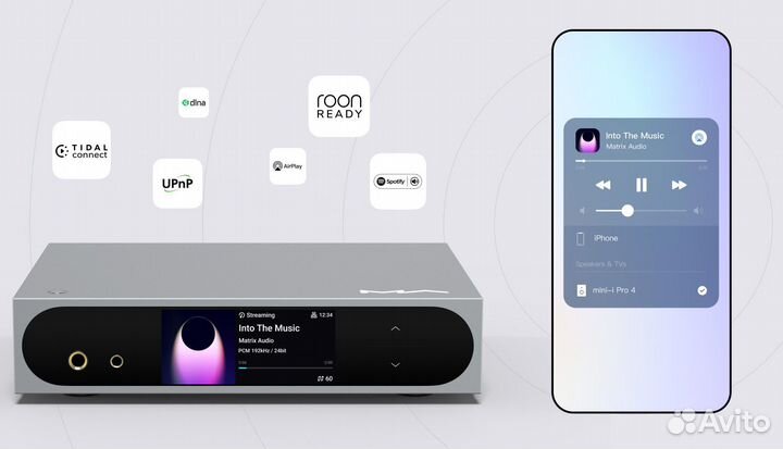 Сетевой проигрыватель Matrix Audio mini-i Pro 4