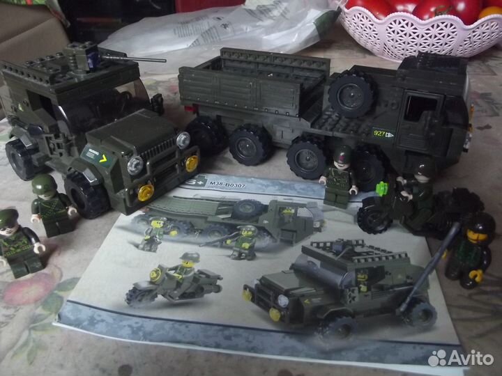Конструктор аналог Лего военная техника