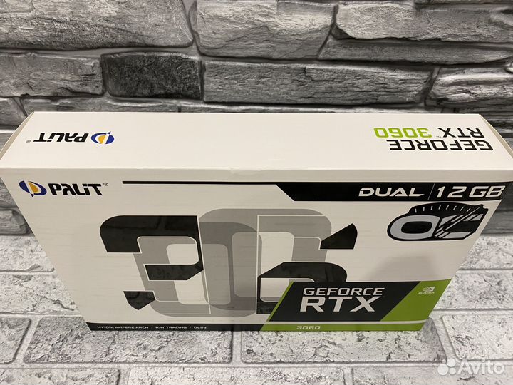 Видеокарта Palit Nvidia GeForce RTX 3060 12Gb Dual
