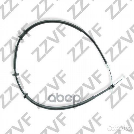 Трос стояночного тормоза fiat panda (03-12) 517