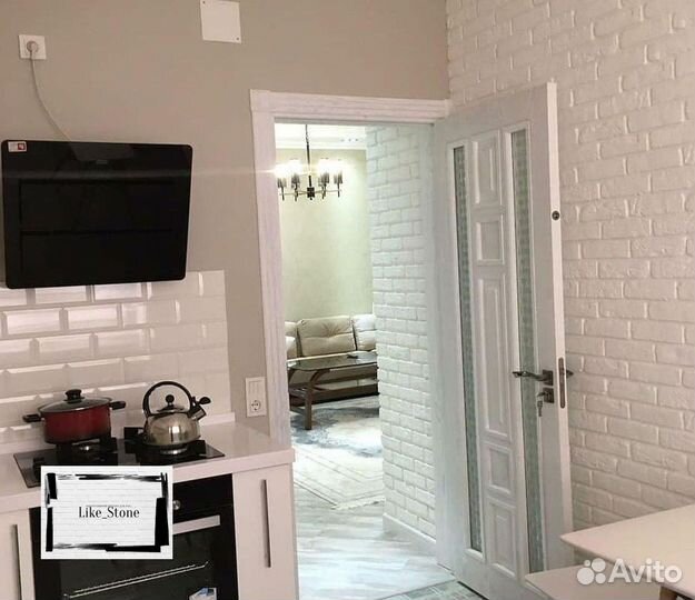 Декоративный кирпич. Укладка гипсовой плитки