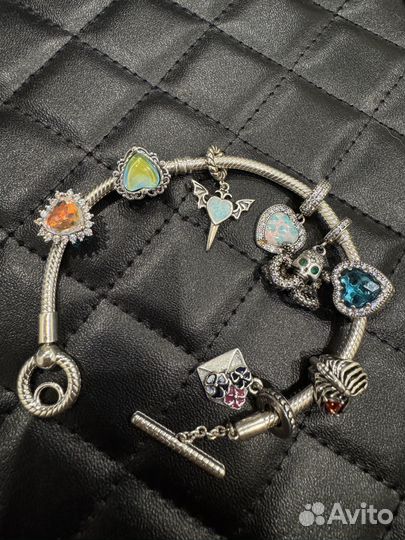 Серебряный браслет Pandora Moments 17 см