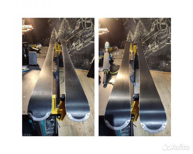 Сервис, ремонт, подготовка горных лыж и сноубордов