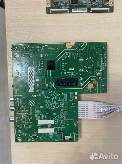 Материнская плата телевизора dexp f43f800c/g