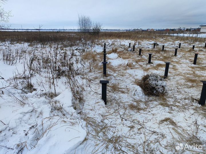 Винтовые сваи / Фундамент под ключ