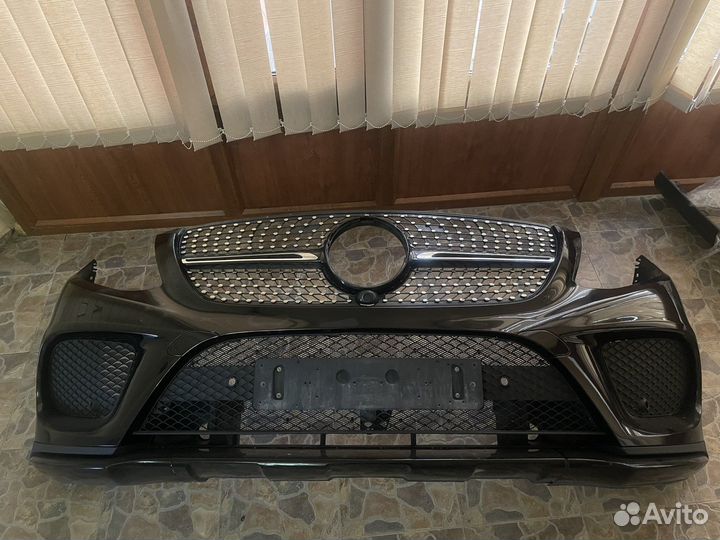 Бампер и диффузор от Mercedes gle 43