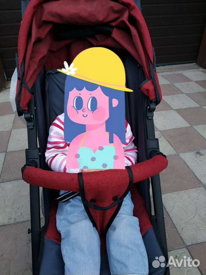 Прогулочная коляска трость