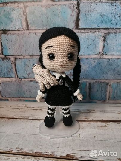 Кукла Уэнсдей Адамс.Wednesday Addams
