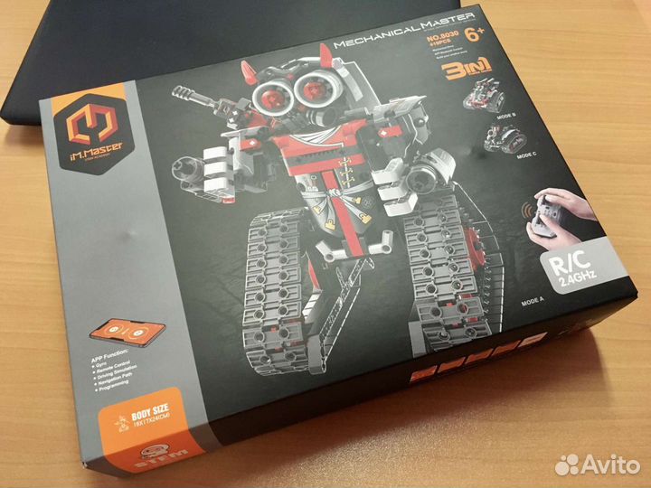 Радиоуправляемый конструктор Робот-самурай 3 в 1