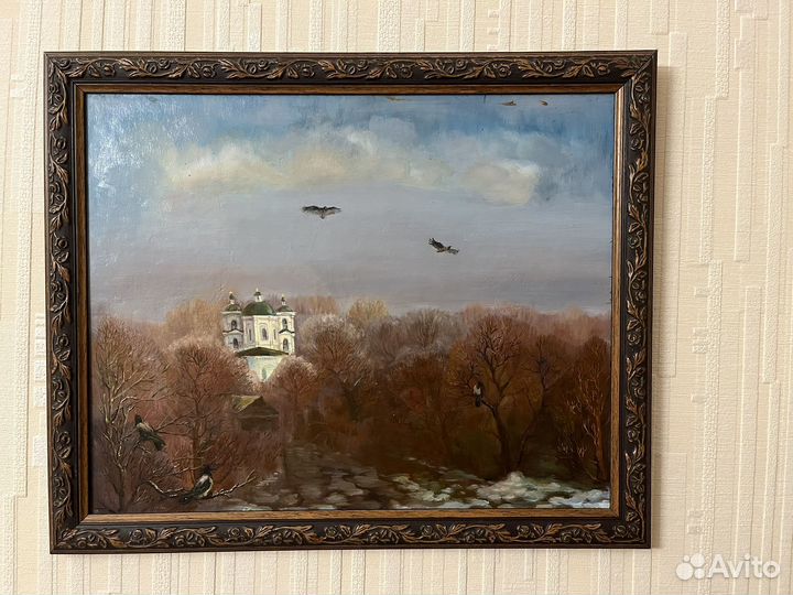 Картина маслом пейзаж