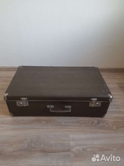 Чемодан фибровый антиквариат