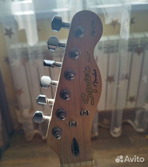 Fender squier telecaster с комбиком