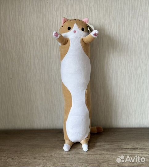 Мягкая игрушка кот батон 90 см,70 см, 50 см