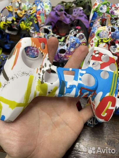 Силиконовые чехлы защитные для джойстика ps4