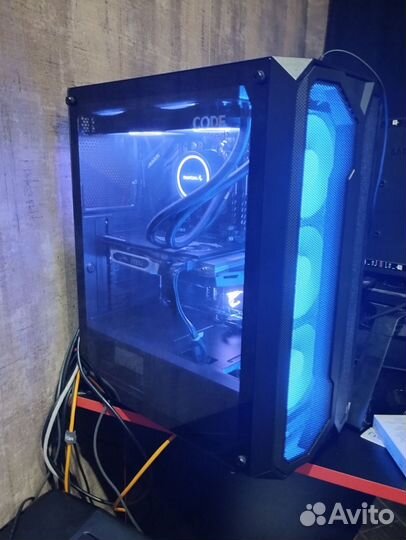 Игровой пк(новый) 5 2600x 1660ti