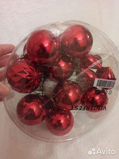 Ёлочные шары IKEA