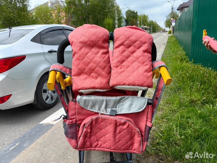 Санки на колесах ника