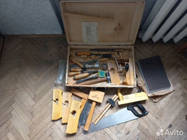 Набор столяра в чемодане 1971 года (СССР) новый купить в Москве ...