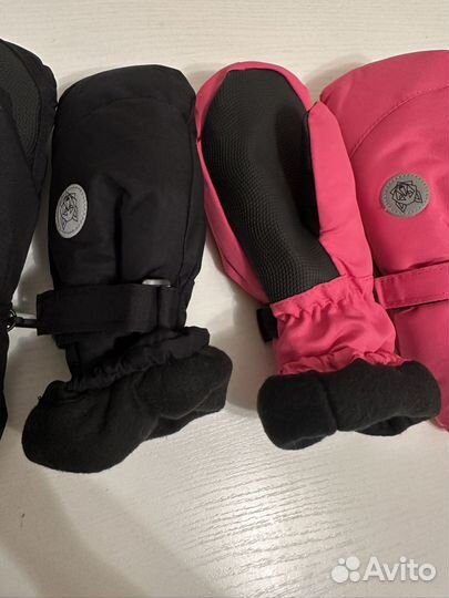 Варежки краги зимние 5-8 лет новые