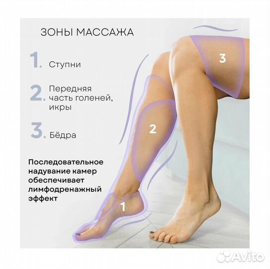 Компрессионный массажер для ног