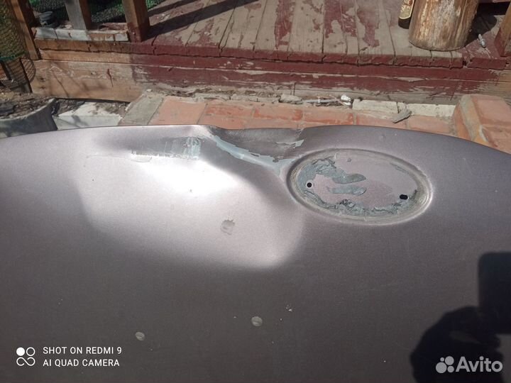 Капот kia rio х лайн