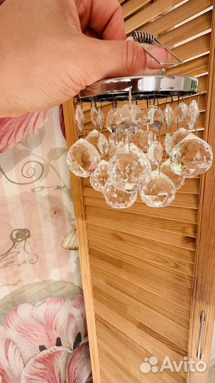 Потолочный светильник хрусталь
