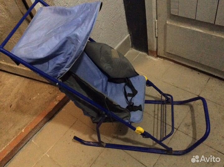 Коляска санки