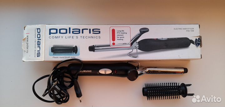 Щипцы для завивки волос polaris