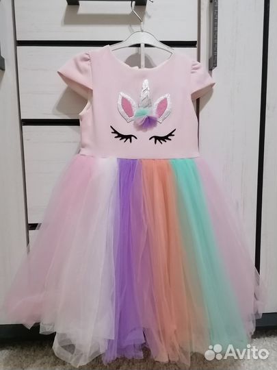 Платье для девочки нарядное 4 - 5 лет