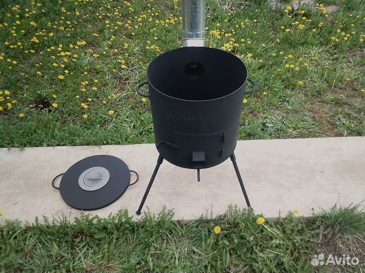 Печь под казан универсальная