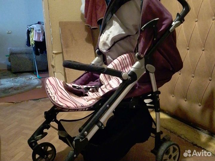 Прогулочная коляска трость бу