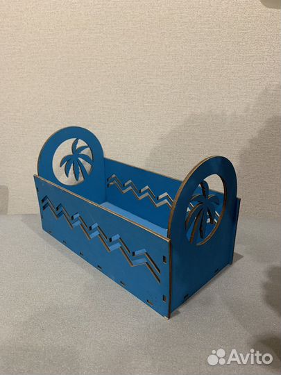 Корзина деревянная