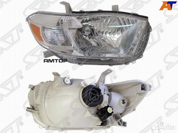 SAT ST-112-1127R Фара toyota highlander 07-10 RH