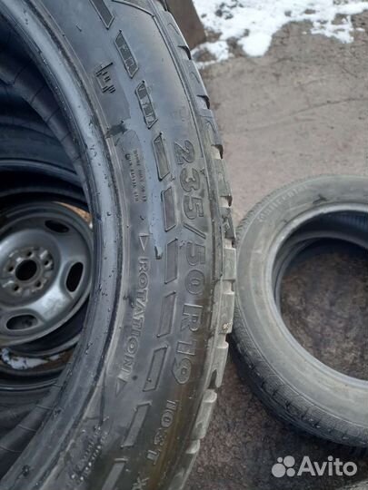 2 колеса 19 дюймов. 235/50/19