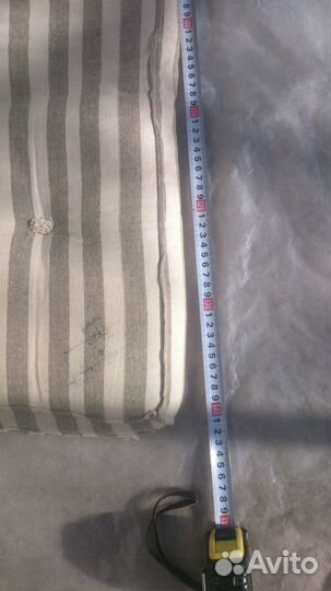 Матрас Детский Тик / Вата Хлопок 60x140 см.Новыйй