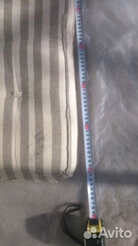 Матрас Детский Тик / Вата Хлопок 60x140 см.Новыйй