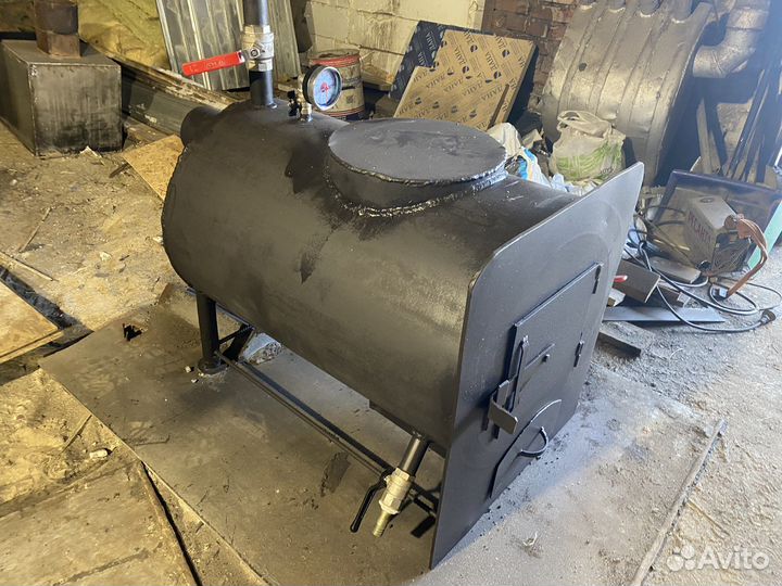 Твердотопливный котел