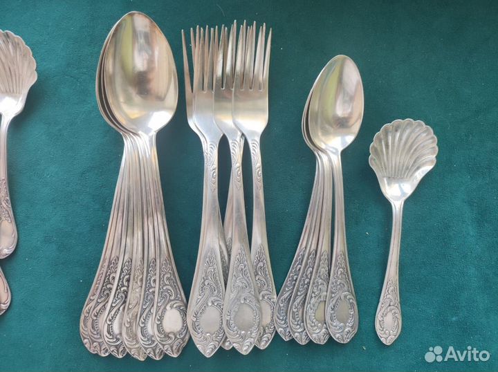 Мельхиоровые ложки 