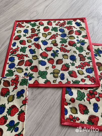 Кухонный набор фартук полотенца