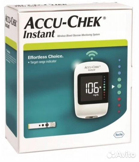 Глюкометр новый accu chek instant 50 тест полосок