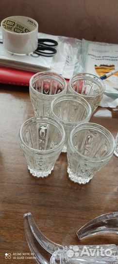 Хрустальная посуда СССР
