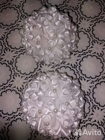 Бант пышный ручной работы