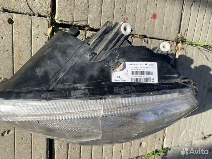 Фара приора bosh левая