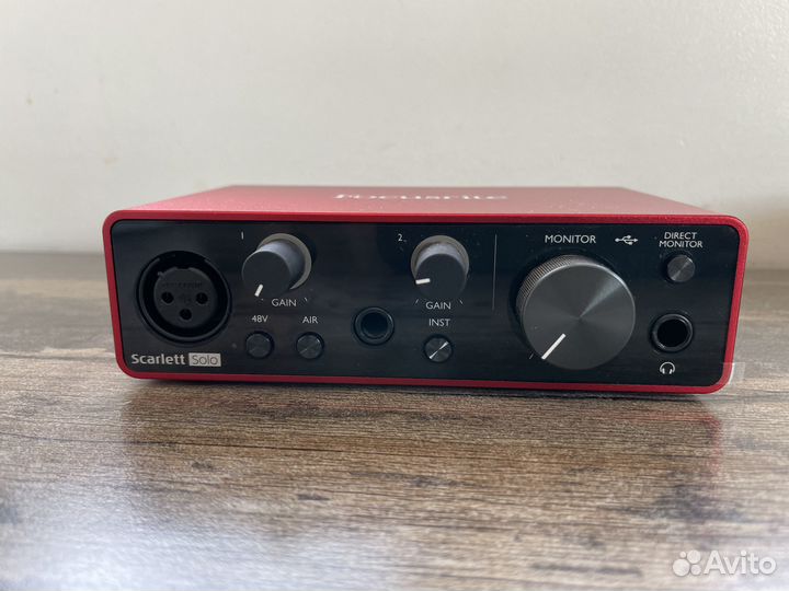 Focusrite Scarlett Solo 3rd Gen