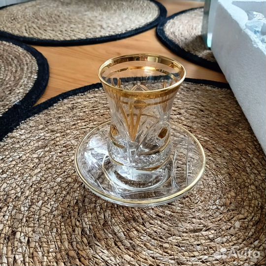 Армуды хрусталь набор (Турция)