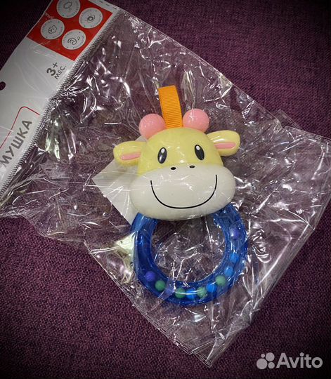 Прорезыватель для зубов, игрушки-погремушки