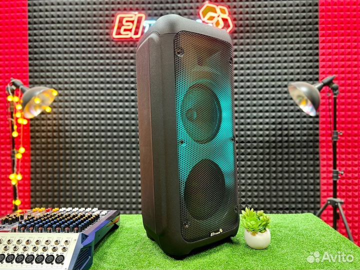 Блютуз колонка Eltronic 20-59 c 2 микрофонами